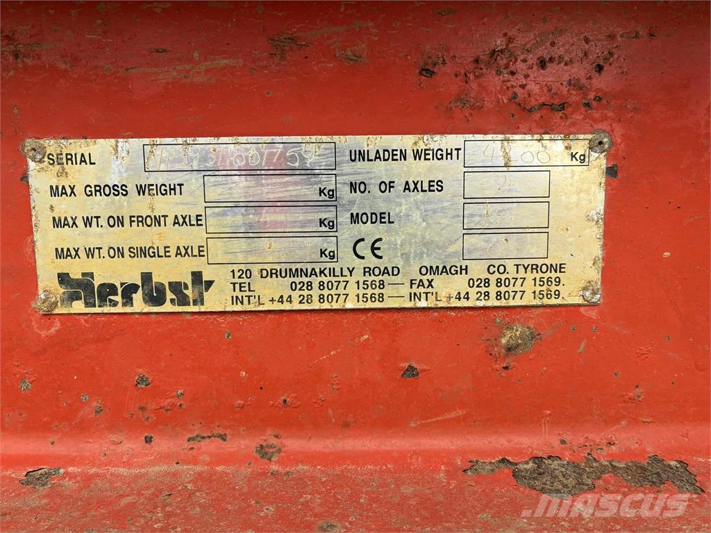 Herbst 14T Autre remorque agricole