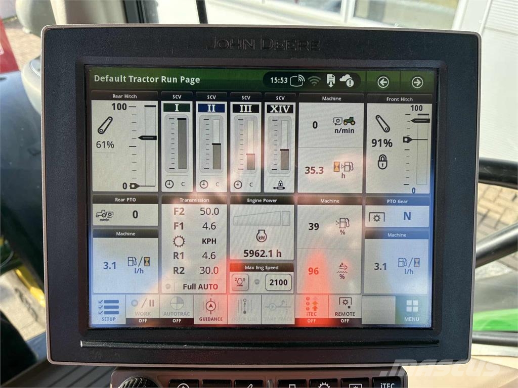 John Deere 6155R الجرارات