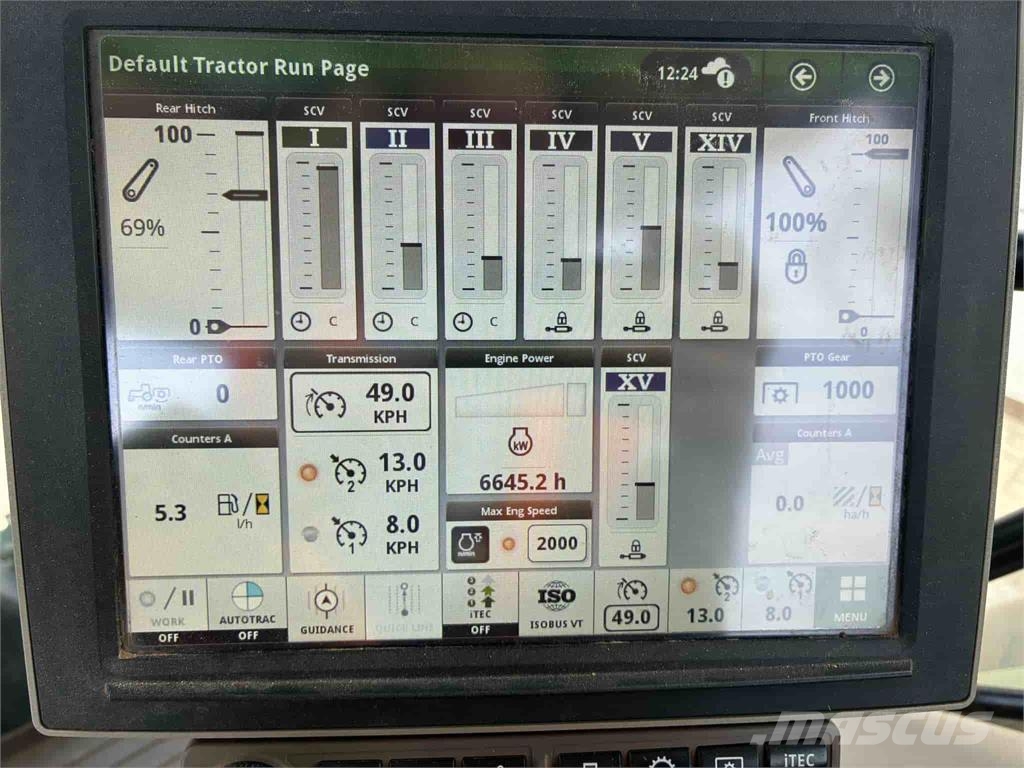 John Deere 6195R Τρακτέρ