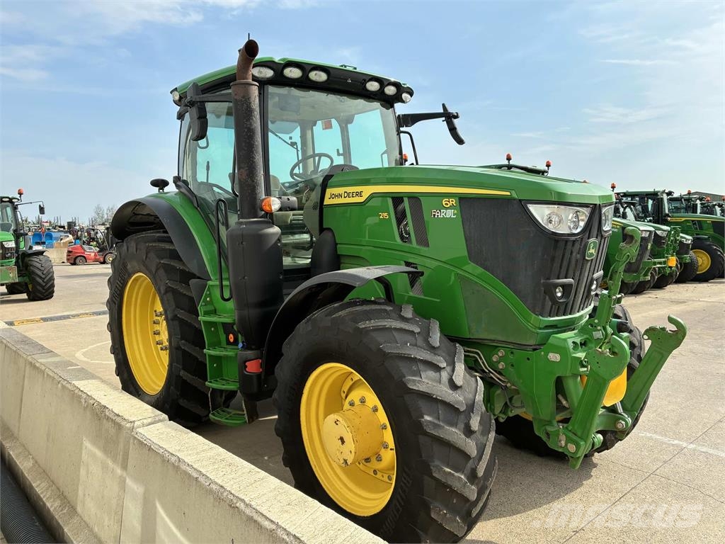 John Deere 6R 215 Tractors