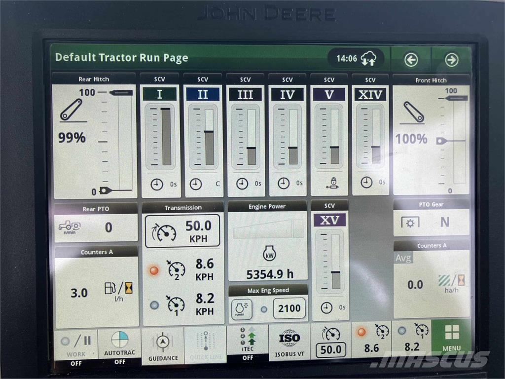John Deere 6R 250 Tractors