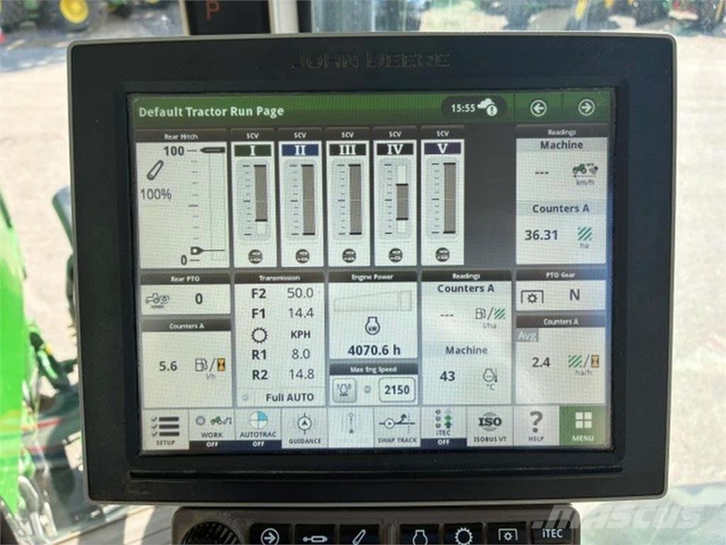 John Deere 7250R Tratores Agrícolas usados