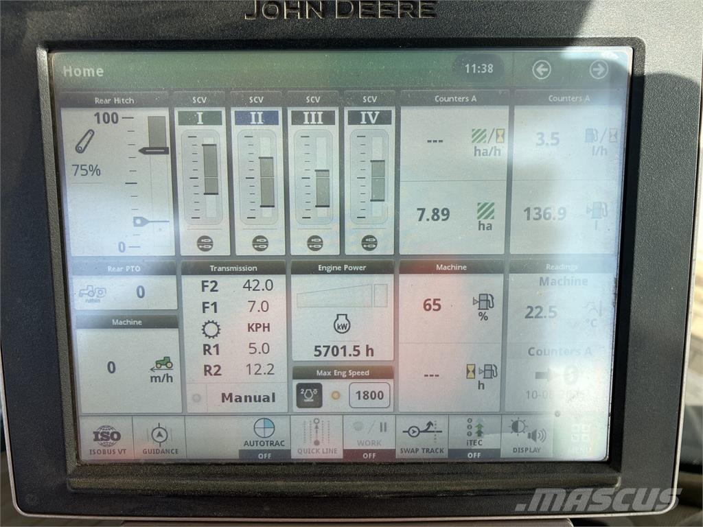 John Deere 8370RT Tractors