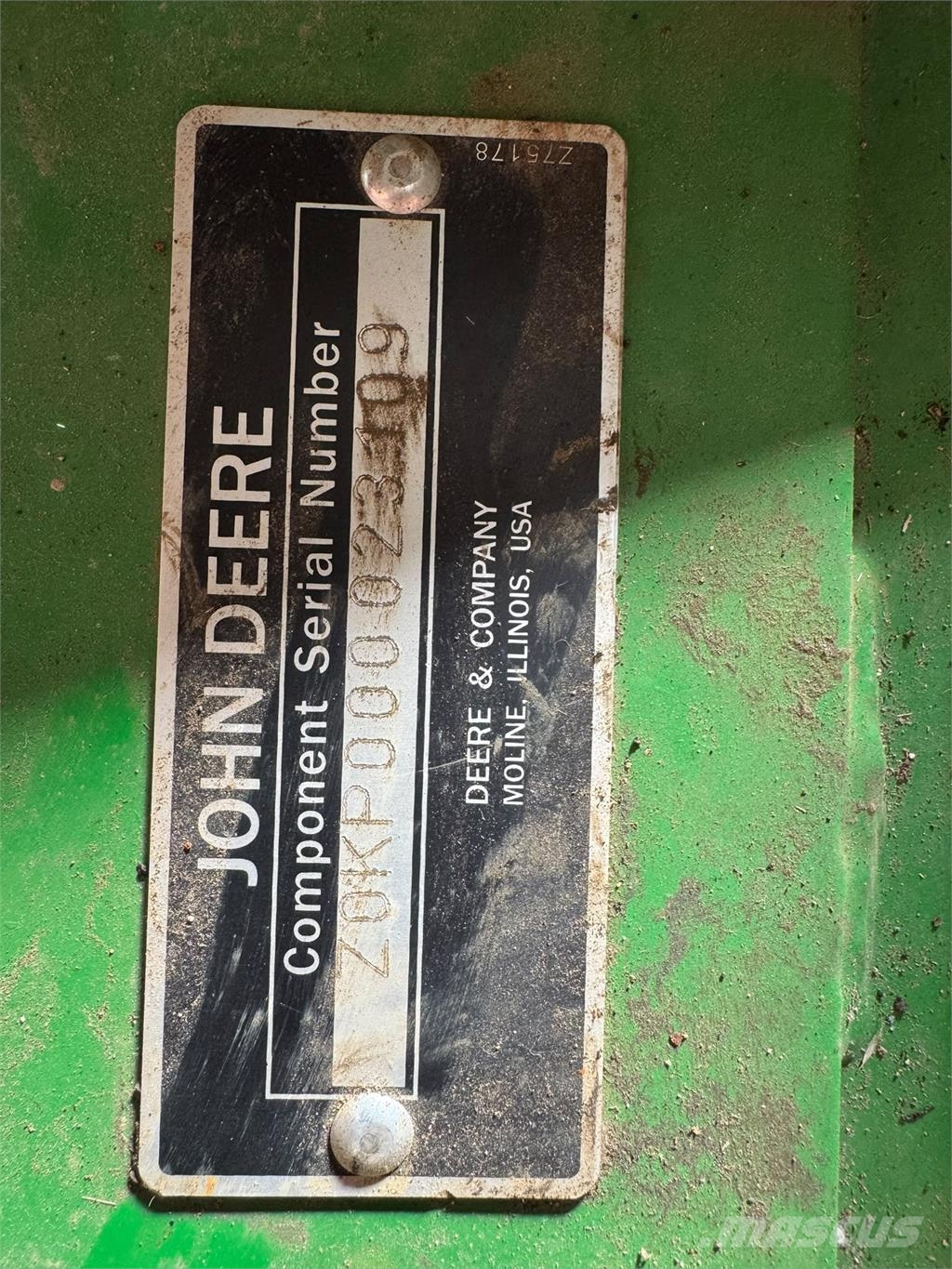 John Deere premium maize kernal processor Forrageiras auto-propulsionadas