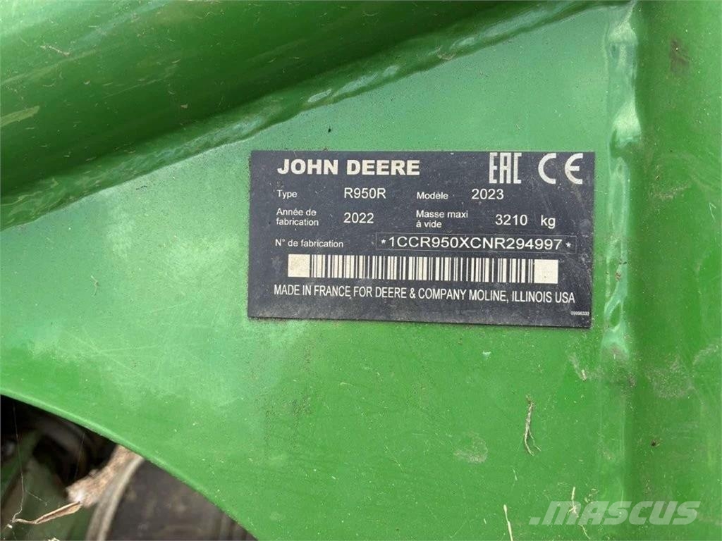 John Deere R950R جزازات