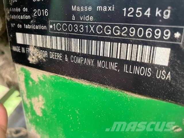 John Deere Rear 331 معدات أخرى لحصاد العلف