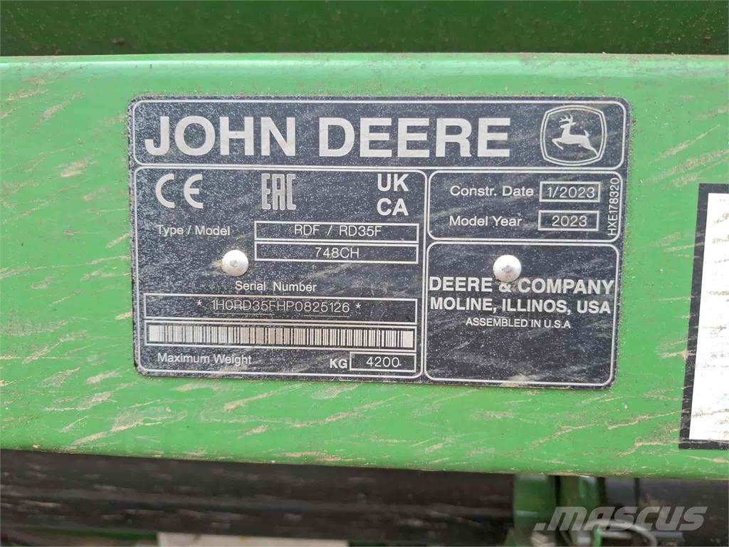 John Deere S790 Комбайни