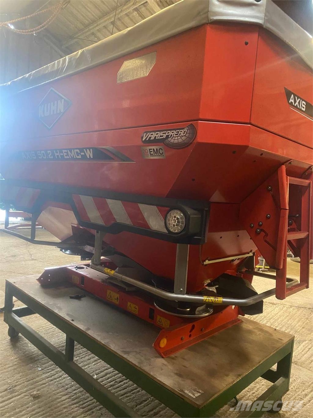 Kuhn AXIS 50.2 H-EMC-W Gjødselspredere Flytende-form