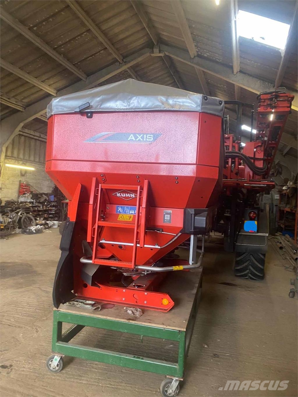 Kuhn AXIS 50.2 H-EMC-W Gjødselspredere Flytende-form