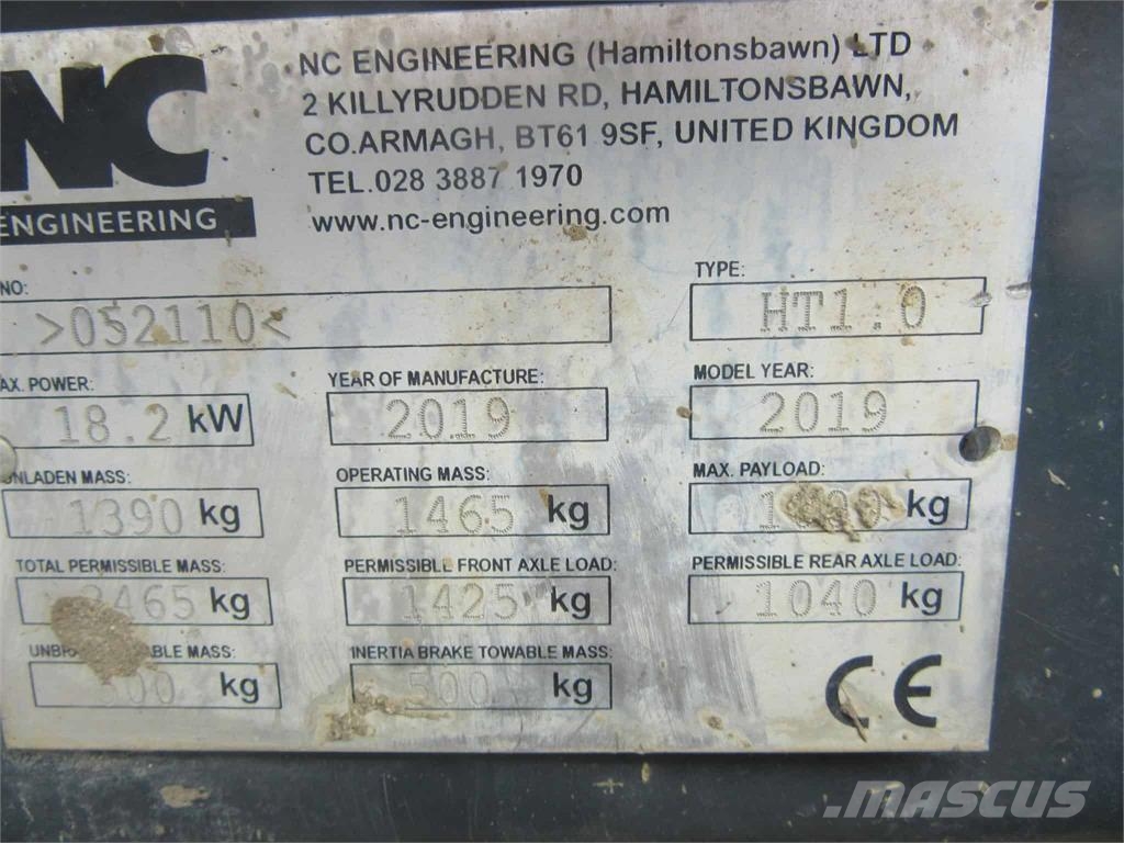 NC Engineering HT1.0 Camiones articulados