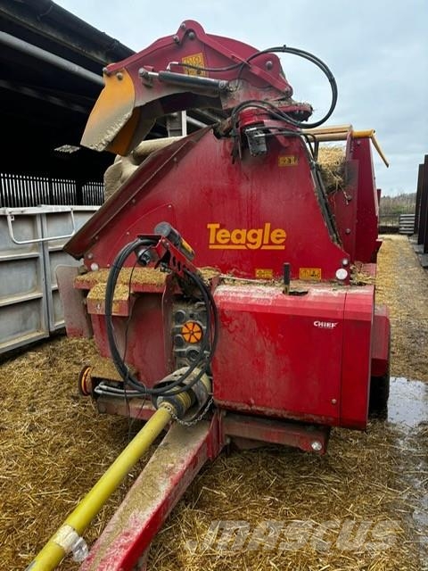 TEAGLE 8500SC Tomahawk معدات توزيع السماد العضوي