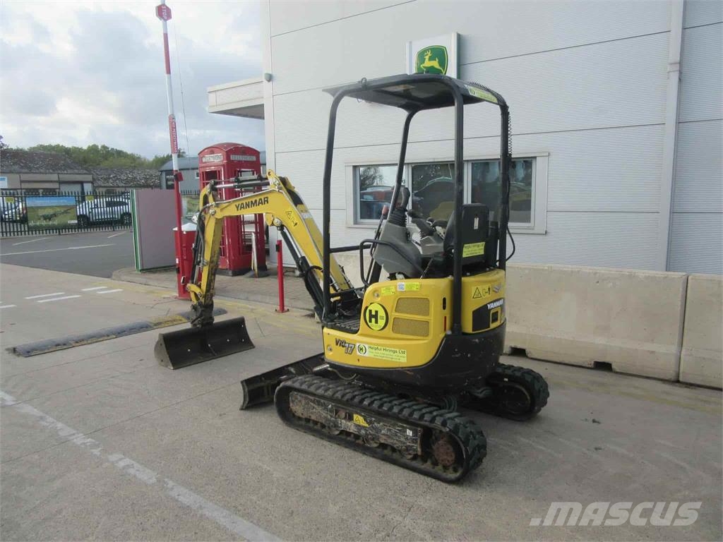 Yanmar ViO17 Pelle sur chenilles