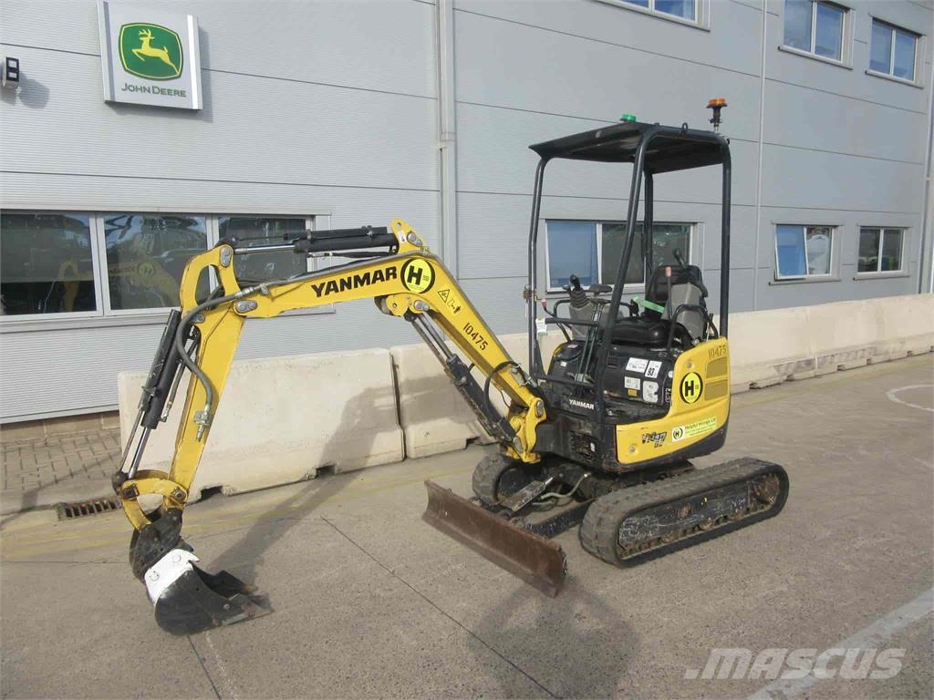 Yanmar ViO17 Lánctalpas kotrók