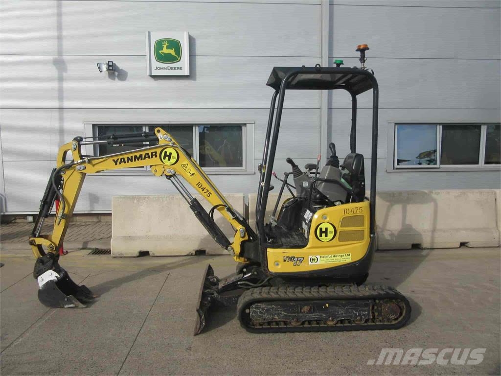 Yanmar ViO17 Lánctalpas kotrók