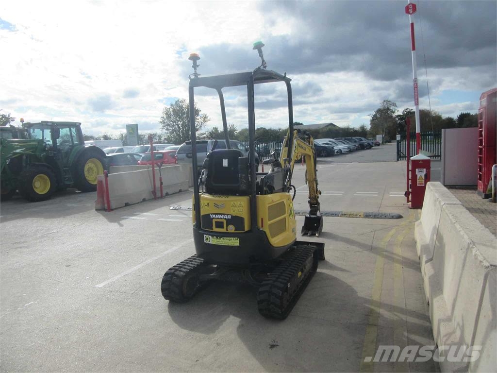 Yanmar ViO17 Lánctalpas kotrók