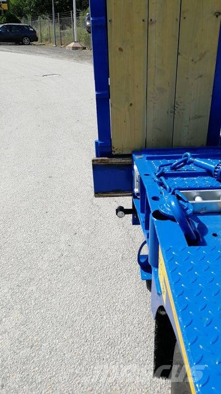 NC 4-axlad Maskinsläp 38T Plataformas bajas