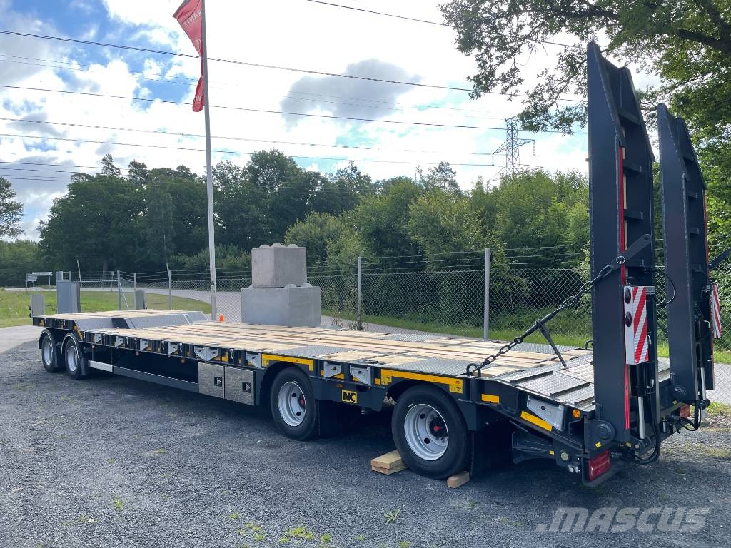 NC 4-axlad Maskinsläp 38T Plataformas bajas