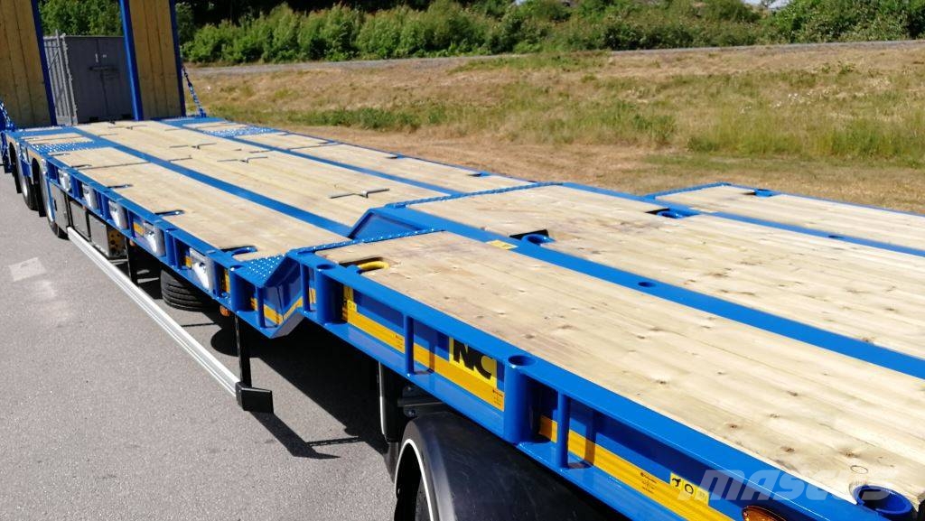 NC 4-axlad Maskinsläp 38T Plataformas bajas