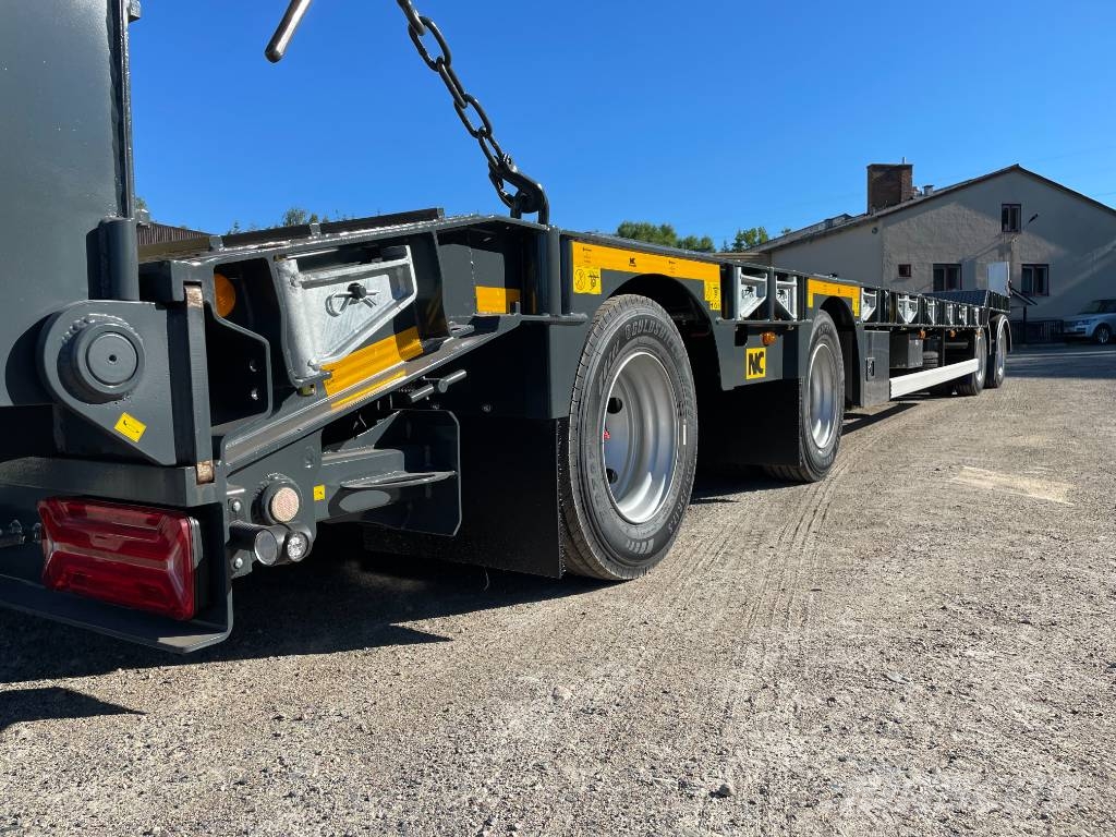 NC 4-axlad Maskinsläp 38T Plataformas bajas