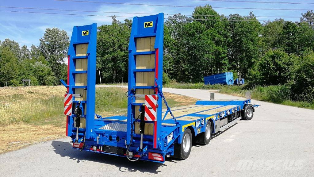 NC 4-axlad Maskinsläp 38T Plataformas bajas