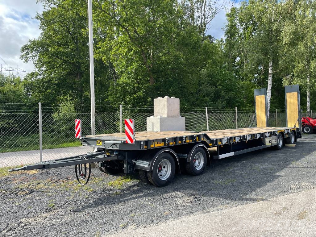 NC 4-axlad Maskinsläp 38T Plataformas bajas