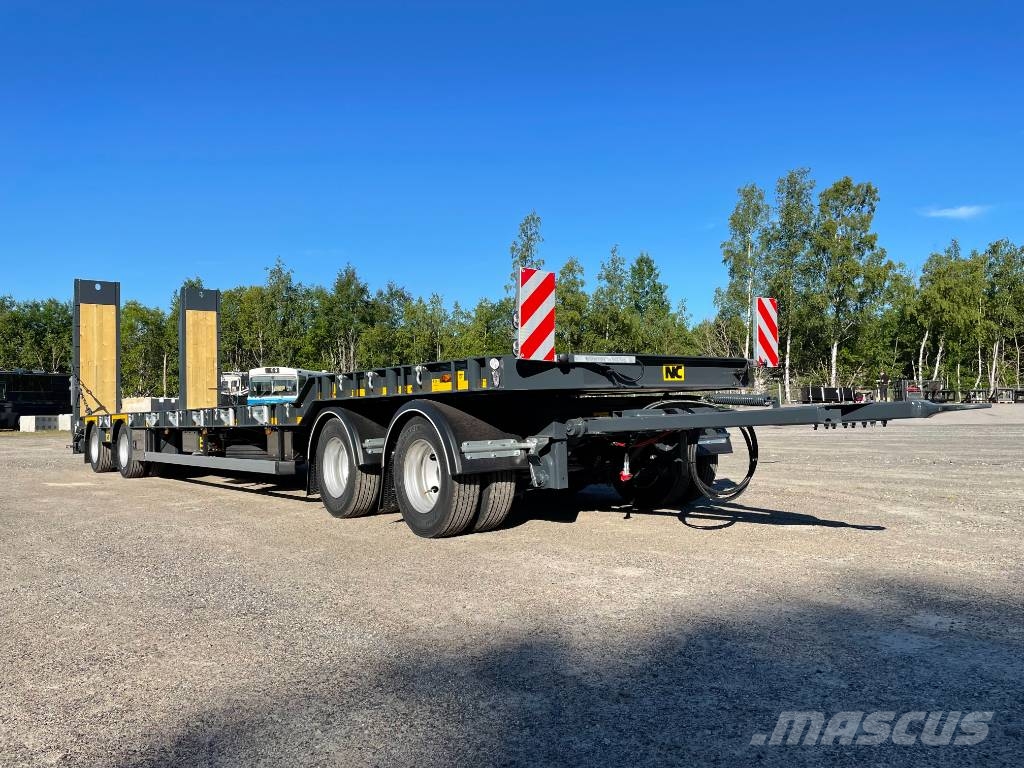 NC 4-axlad Maskinsläp 38T Plataformas bajas