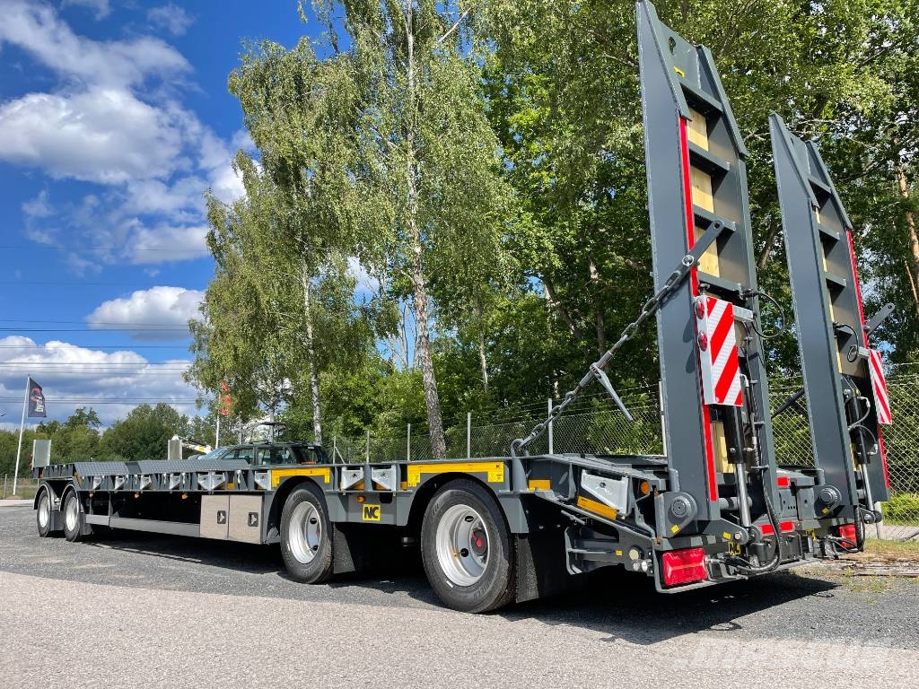 NC 4-axlad Maskinsläp 38T Plataformas bajas