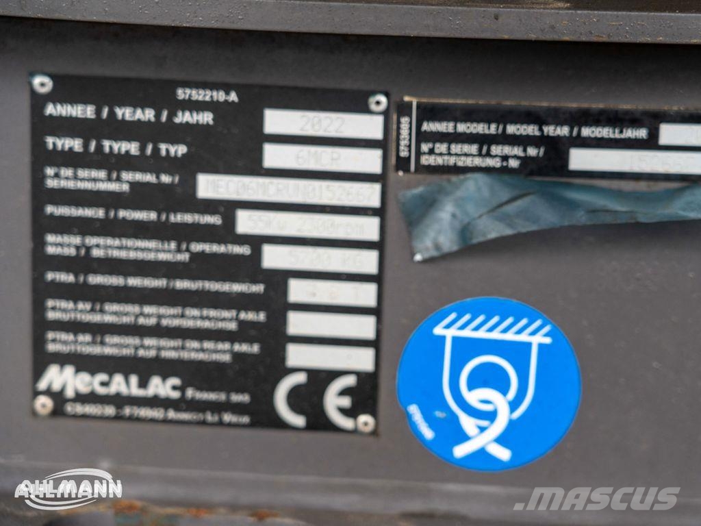 Mecalac 6 MCR-NG-B Bageri guseničari