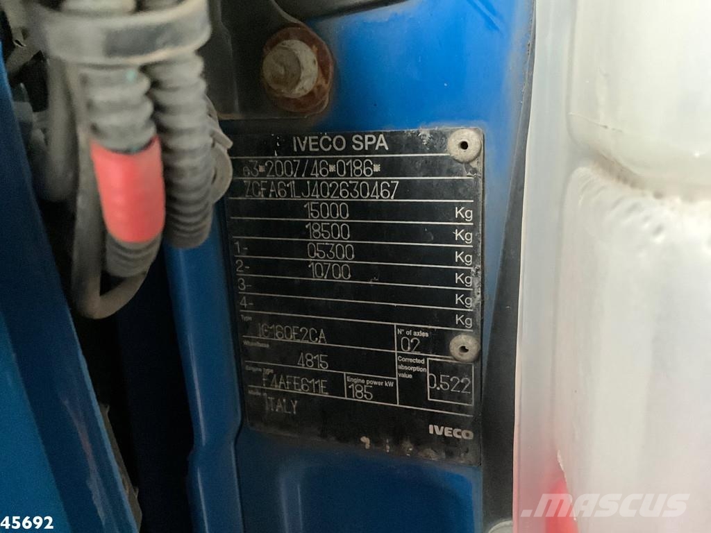 Iveco ML150E25 Euro 6 Full steel Camiones de cama baja