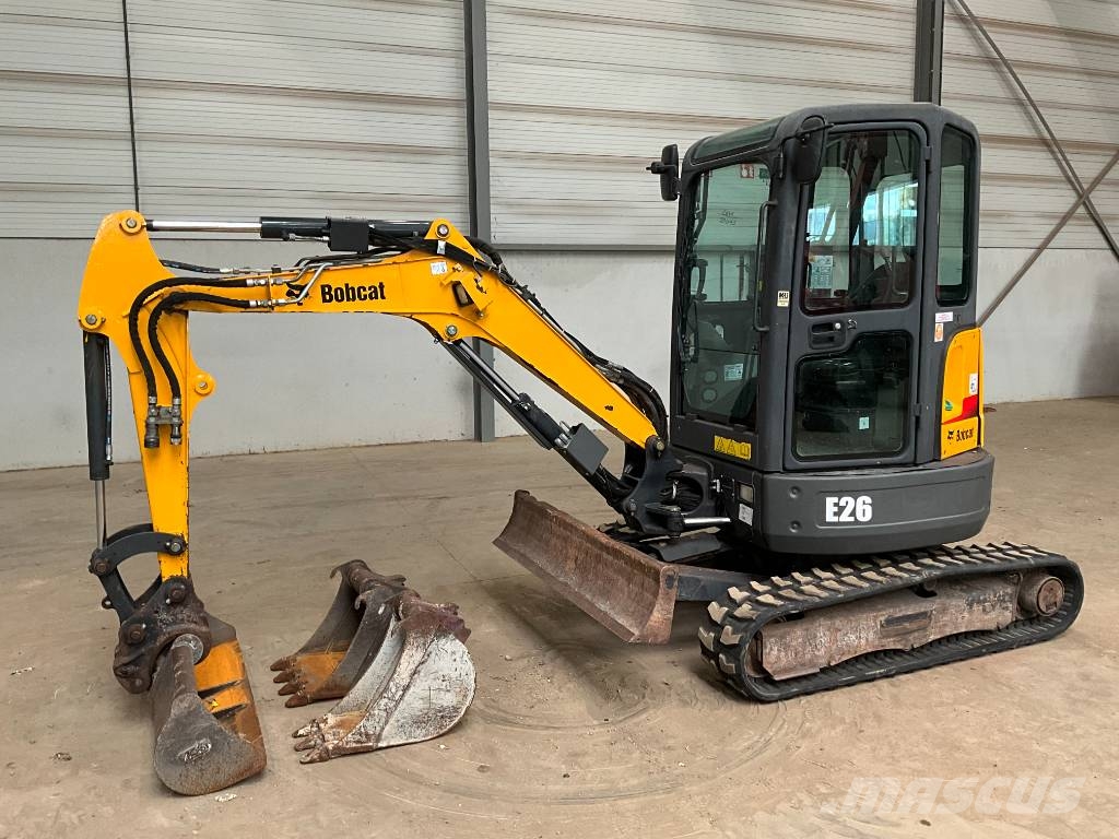 Bobcat E 26 حفارات صغيرة أقل من 7 طن (حفارات صغيرة)
