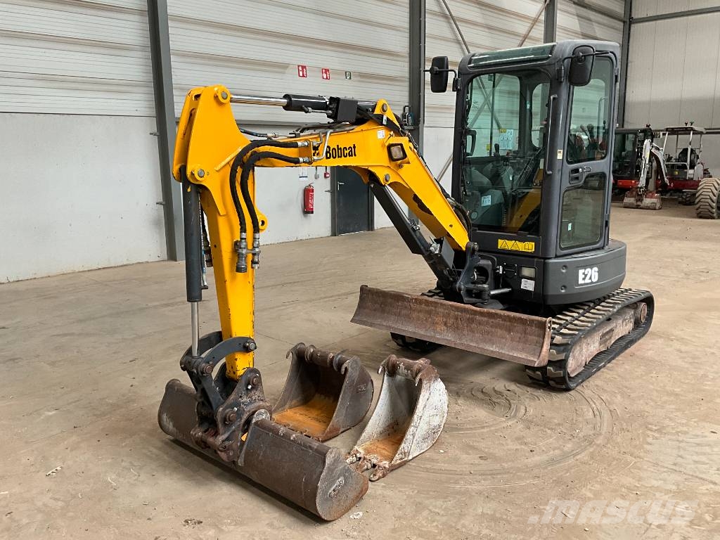 Bobcat E 26 حفارات صغيرة أقل من 7 طن (حفارات صغيرة)