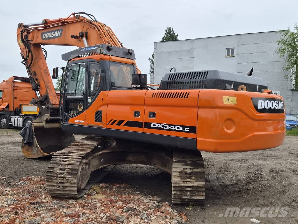 Doosan DX 340 LC Excavadoras sobre orugas