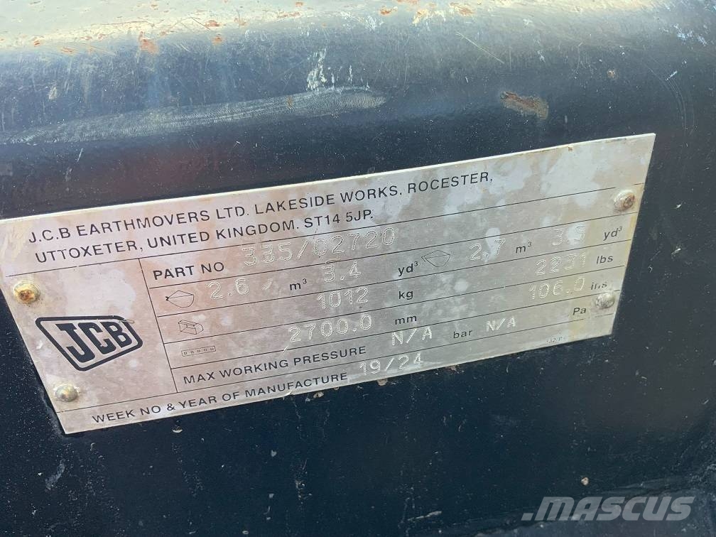 JCB 457 ZX Læssemaskiner på hjul