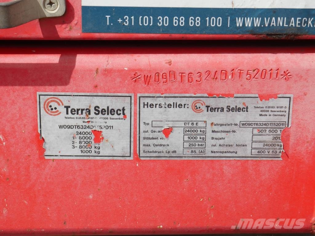 Terra Select DT6E Мобильные грохоты