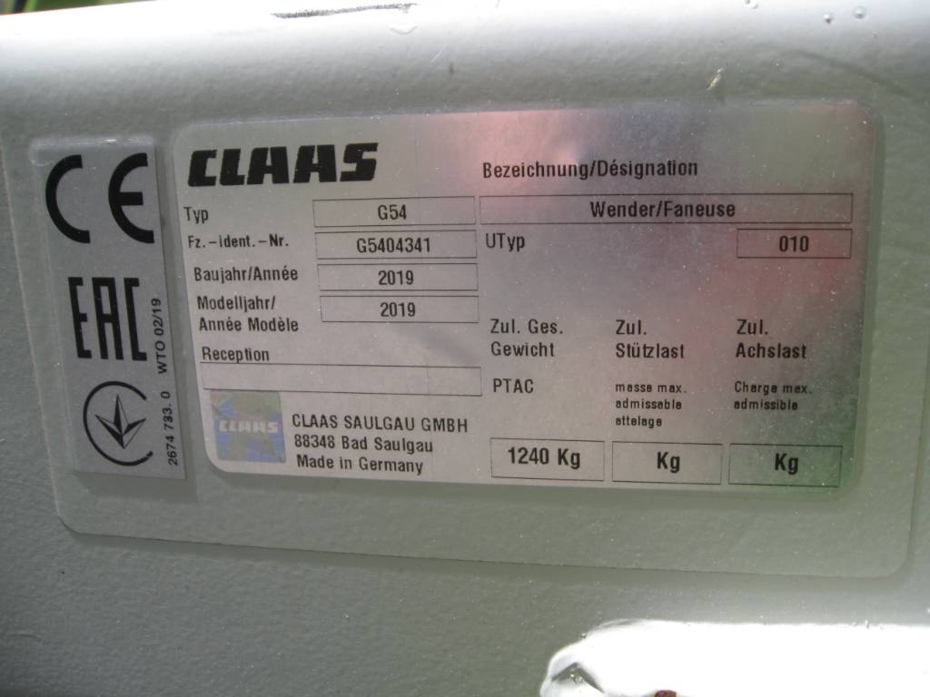 CLAAS Volto 900 مكابس وميبسات التبن