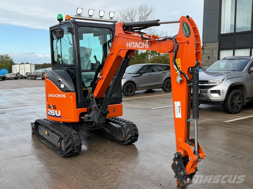 Hitachi ZX 26 U-6 Mini excavators < 7t