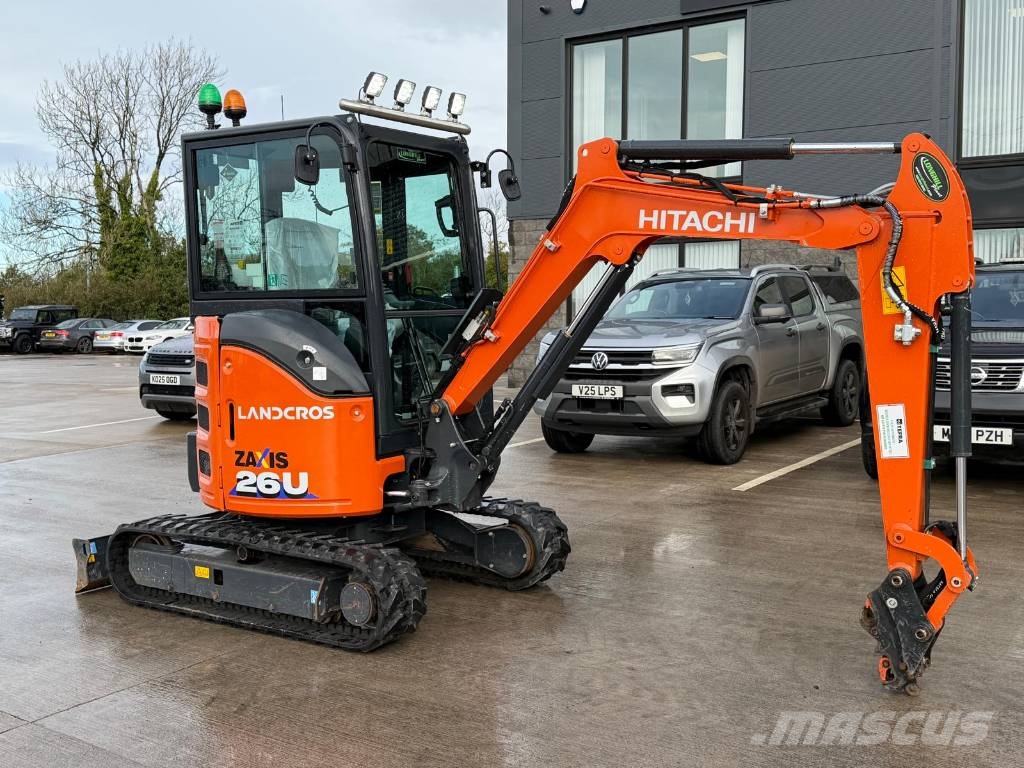 Hitachi ZX 26 U-6 Mini excavators < 7t