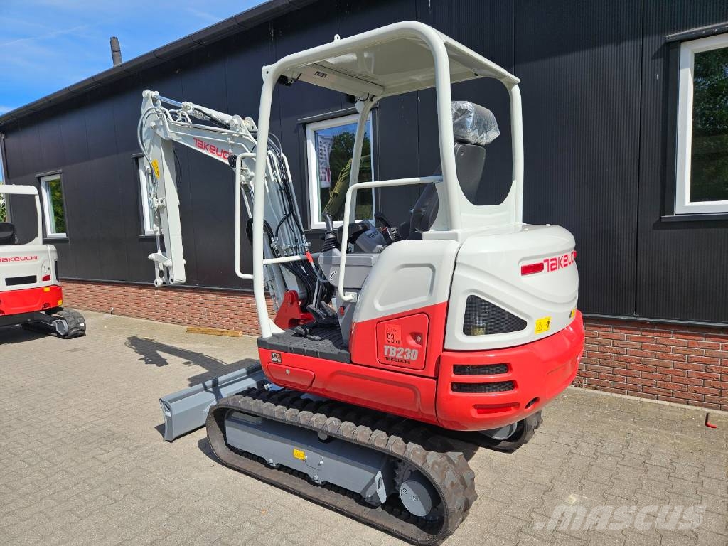 Takeuchi TB 230 nieuw/overjarig Mini bageri < 7t