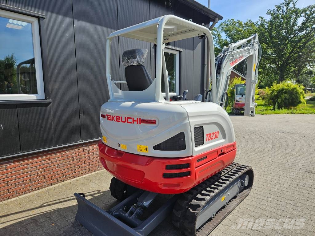 Takeuchi TB 230 nieuw/overjarig Mini bageri < 7t