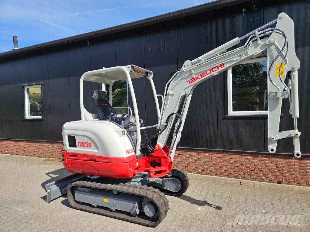 Takeuchi TB 230 nieuw/overjarig Mini bageri < 7t