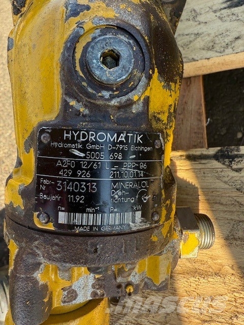 Liebherr A 900 ZW HYDRAULIC PARTS COMPLET Hydraulics