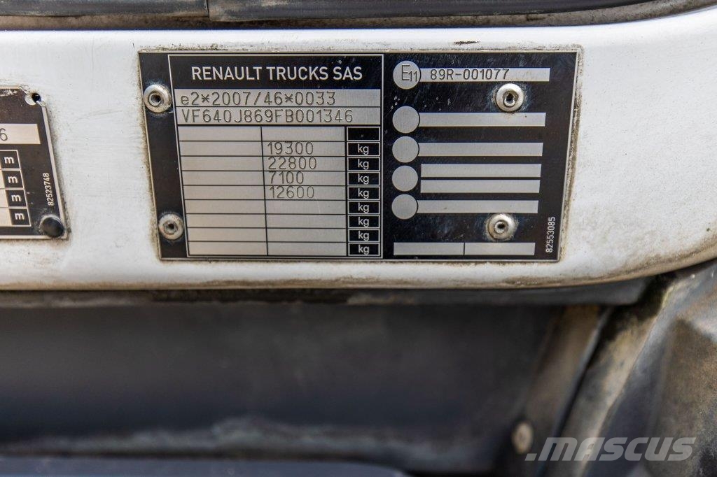 Renault D19 280 DTI+DHOLLANDIA 2T. Box trucks