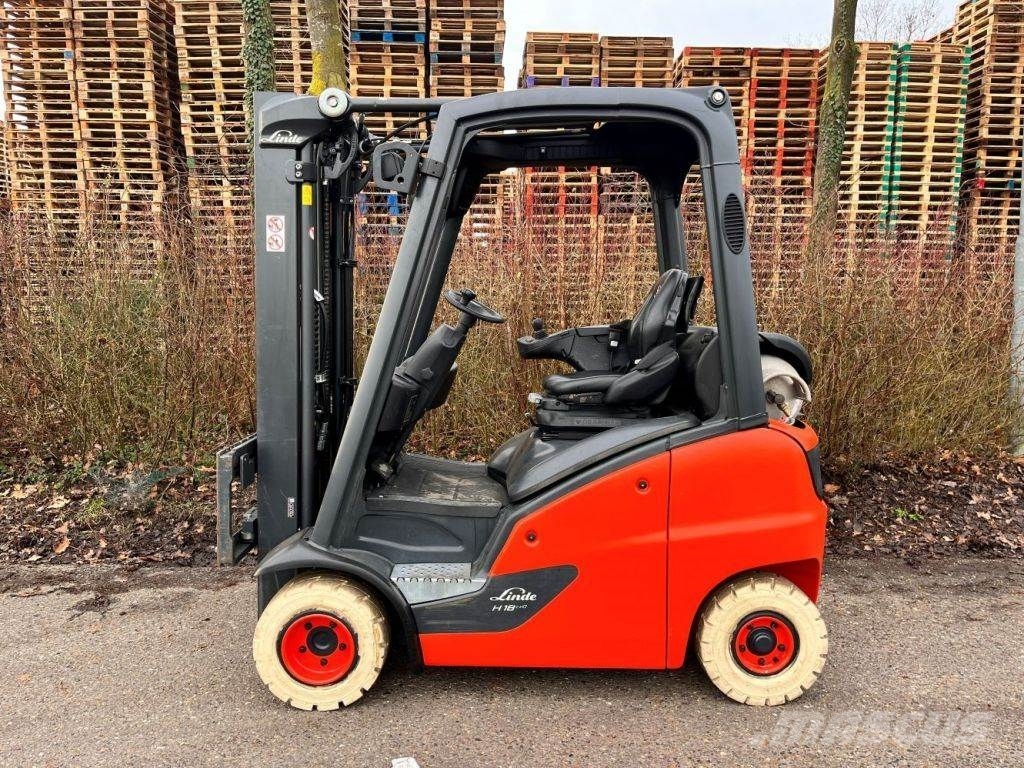 Linde H18T-01 LPG gaffeltrucks