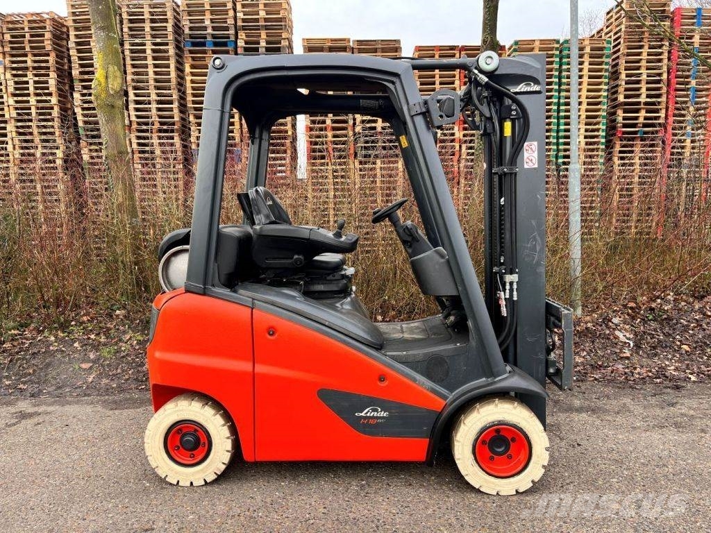 Linde H18T-01 LPG gaffeltrucks