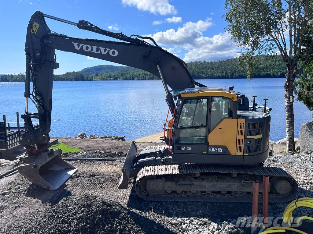 Volvo ECR 235 med 3D Grävsystem Rupsgraafmachines