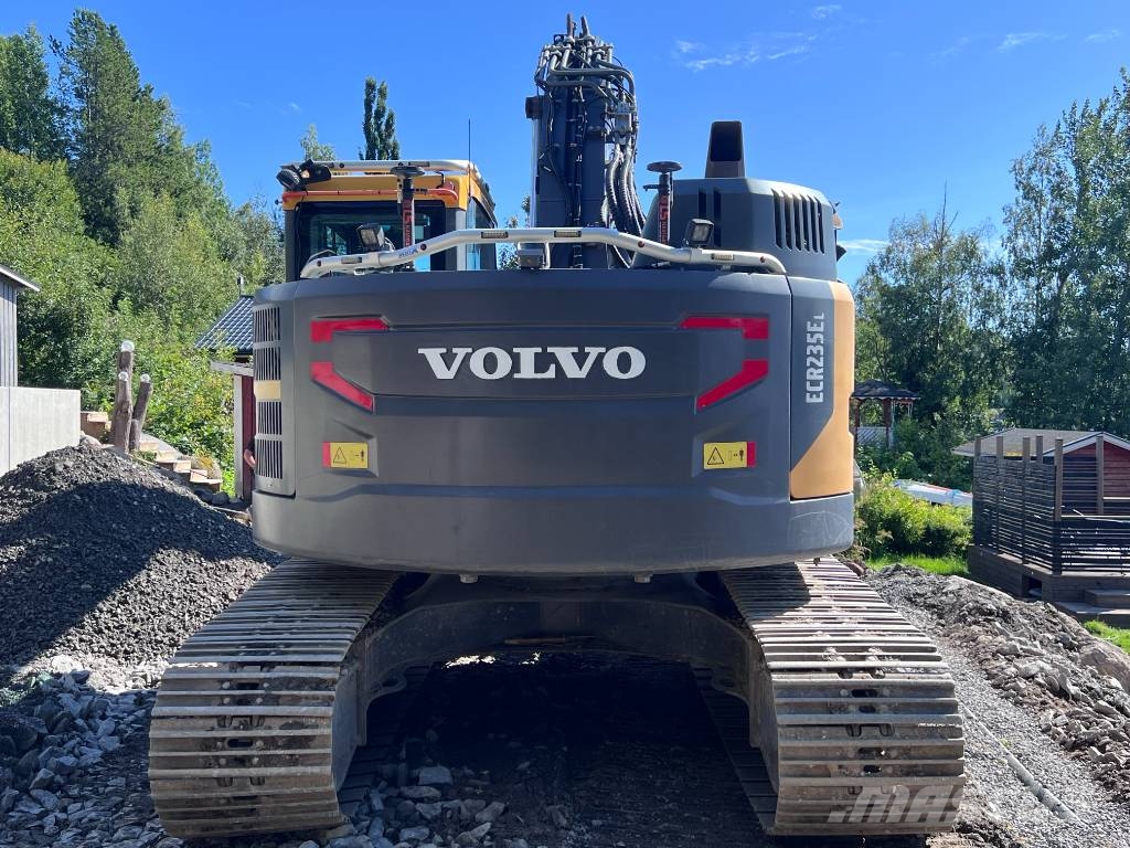 Volvo ECR 235 med 3D Grävsystem Rupsgraafmachines