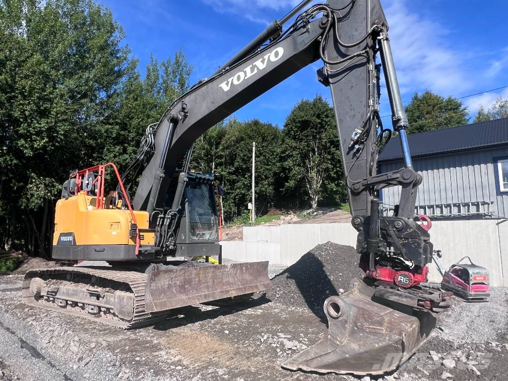 Volvo ECR 235 med 3D Grävsystem Rupsgraafmachines