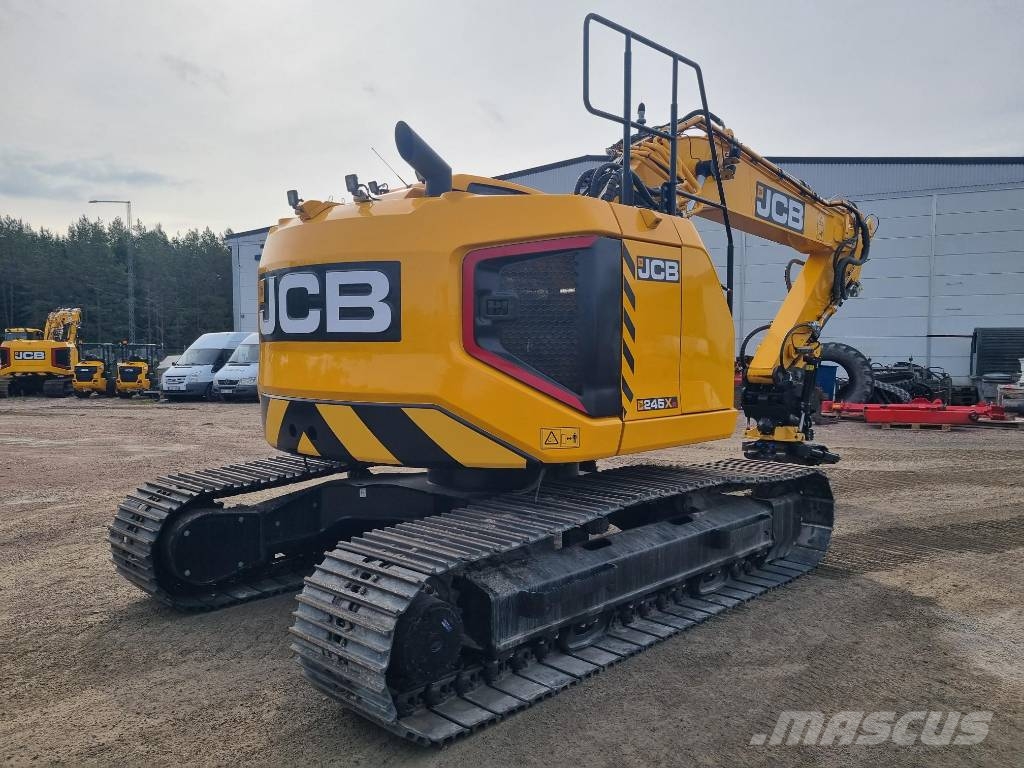 JCB 245 XR Nya hytten!!! omg.leverans 履带挖掘机