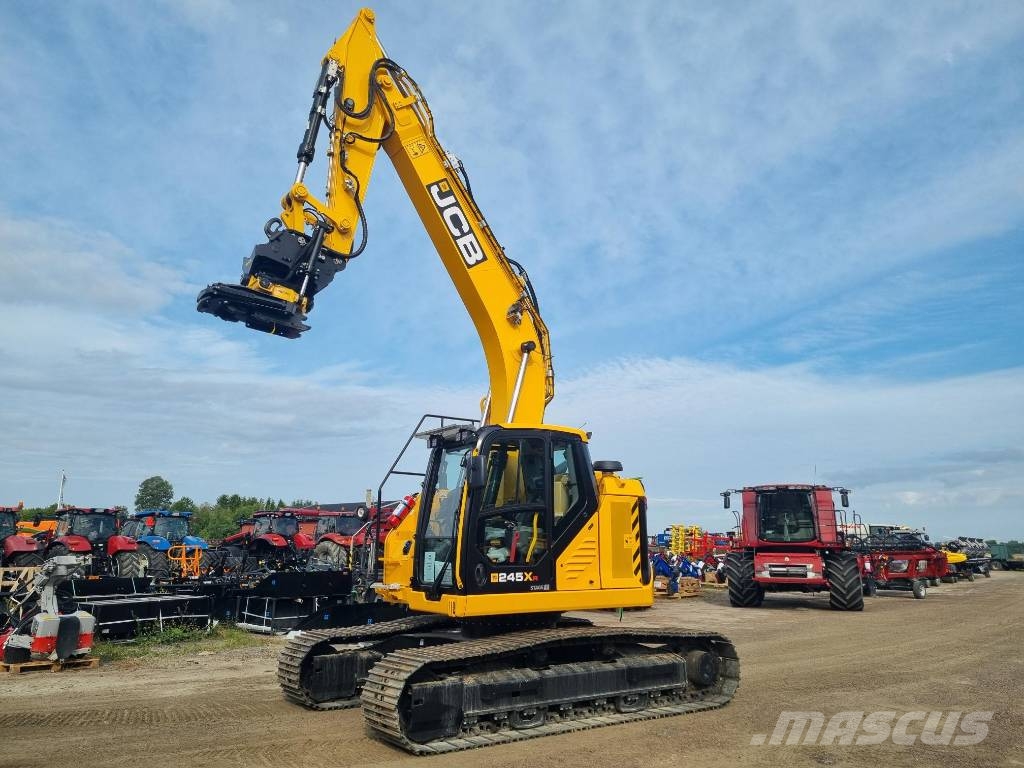 JCB 245 XR Nya hytten!!! omg.leverans 履带挖掘机