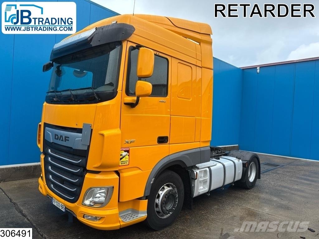 DAF XF 480 EURO 6, ACC, Retarder Tractor Units